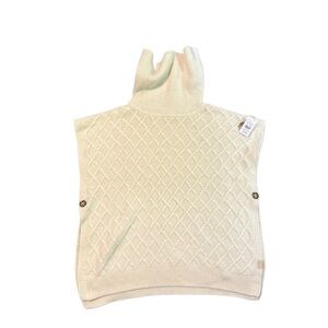Tantrums  OS, poncho type sweater, nwt